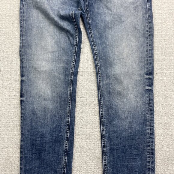 Jack & Jones Men's Denim Glenn Slim Fit Jeans Size 32 X 32 Fly Read* - Picture 3 of 12
